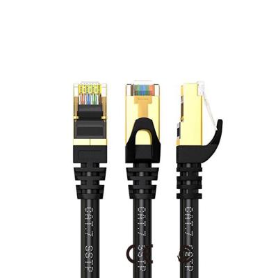 China Pass Fluke TEST 4P since CCA Cat5e Cat6 Cat6A Cat7 Lan Ethernet Network shielded sftp cat7 patch cable for sale