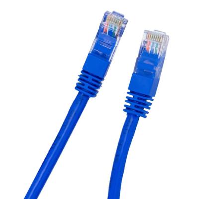 China 1 Meter Blue Color Cat6 UTP Patch Cable High Quality Fast Price Speed ​​Internet Internet Cable for sale