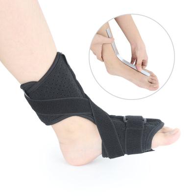 China Breathable Amazon Sleep Drop Plantar Ankle Orthotic Foot Splint Night Fasciitis Brace for sale