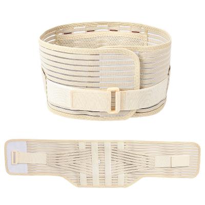 China Adult Breathable Adjustable Lumbar Support Belt Men/Women Back Pain Relief Waist Brace Strap for sale