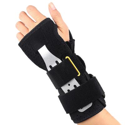 China New Amazon Wrist Band Support Wrist Band Muscle Pain Relief Adult Arthritis Comfort Adjustable Wrist Splint for sale