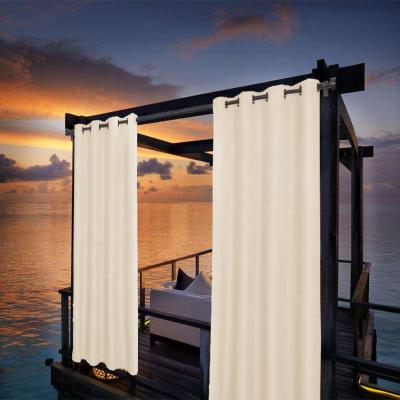 China Blackout China Supplier Balcony Gazebo Polyester Waterproof Curtain For Bedroom Living Room Outdoor Home Office for sale