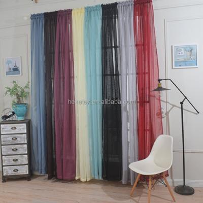 China Insulated Sheer Fabric Polyester 280cm Living Room Linen Curtain For Bedroom& for sale