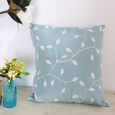 China 2021 Folded Desgin Polyester Canvas Cotton Tufted Embroidered Cushion Cover For Sofa for sale