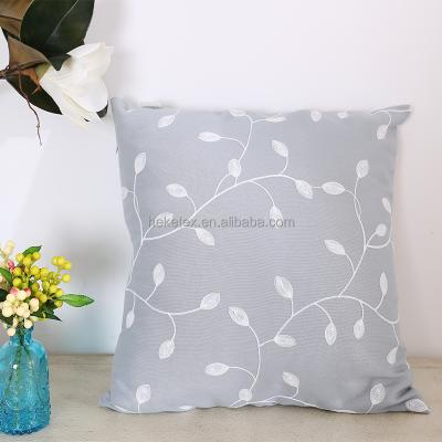 China Wholesale Embroidery Polyester Cushion Cover Folded Decorative Home Pillow Covers For Living Room Sofa for sale