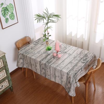 China Disposable Printing Polyester Dining Custom Printed Tablecloth For Kitchen& for sale