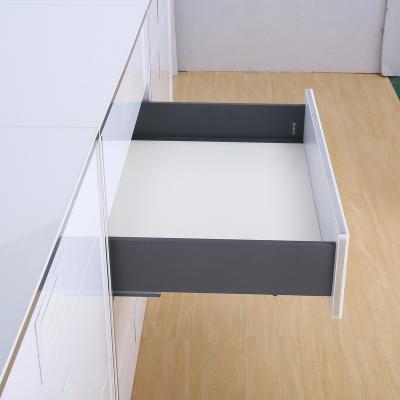 China Garis Easy Installation Drawer System Soft Closing Concealed Damping Tandem Slide Box for sale