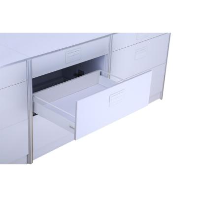 China Cabinet & Furniture& wardrobe furniture hardware extra long heavy duty locking drawer slides tandem box for sale