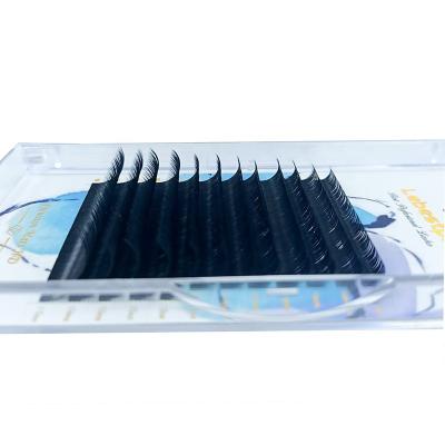 China Mink Eyelash Extension Classic Silk Eyelash Extensions Faux Mink Eyelash Extension Long Private Label Natural Korea Quality for sale