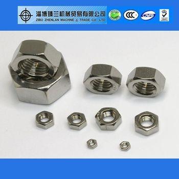 China 310 Stainless Steel Hex Nut Steel Types Of Standard And Nonstandard Fasteners for sale