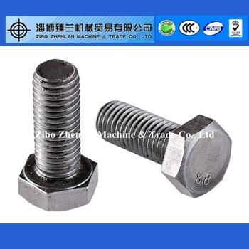 China m28 steel bolts and stainless steel nuts for sale