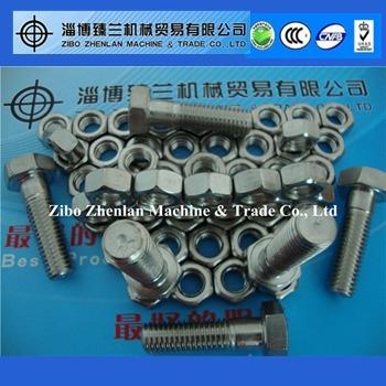 China 2205/EN1.4462 Stainless Steel Duplex Stainless Steel Bolts, Nuts, Gaskets for sale