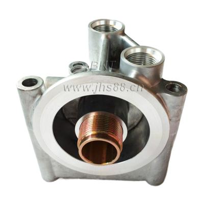 China Excavator BKT Made In China High Quality Excavator Parts Oil Filter Head for sale