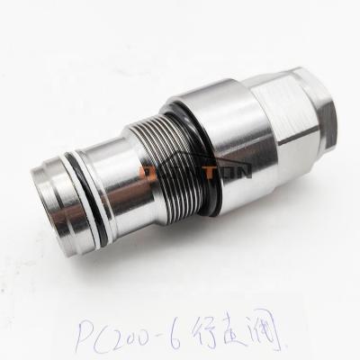 China Construction Works Excavator Swing Motor Assy Valve For Komatsu PC200-6 Relief Valve for sale