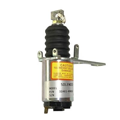 China 136-9518 Flameout Switch E306 E307 E308 E318 Excavator 4M40 Engine Stop Solenoid Valve for sale