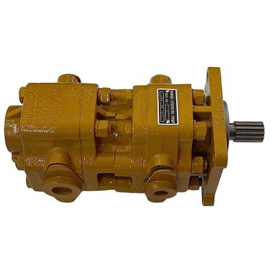 China Teorie der Bulldozerteile Hydraulische Getriebepumpe D60A-8 Tandempumpe 07400-40500 zu verkaufen