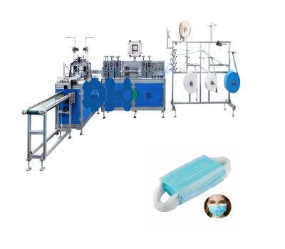 China Factory Full Automatic Disposable Folding Face Mask Making Machine for sale