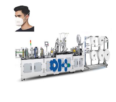 China Nonwoven Fabric Machine FPP2 FPP3 KN95 N95 Disposable Mask Making Machine for sale