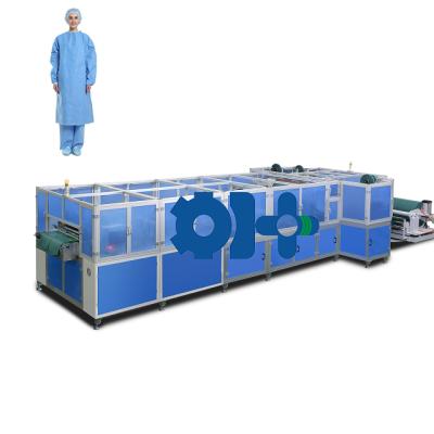 China Hotels Protective Medical Suits Making Machine en venta