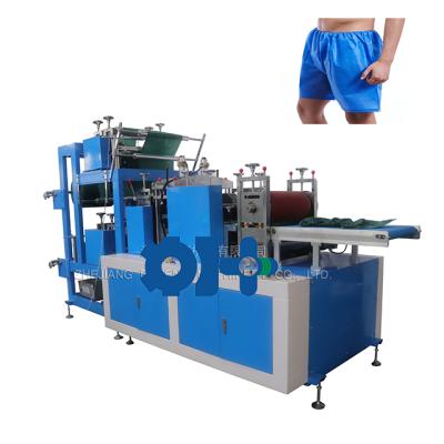 China Hotels One Time Use Underwear Making Machine Te koop