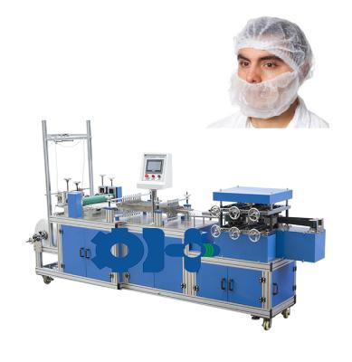 China Hotels Food Industry Disposable Health Care Beard Protective Net Make Machine for sale