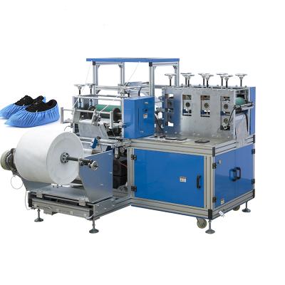 China Disposable Medical PP Non Woven Skid Shoe Cover Anti Slip Boot Covers Machine for sale