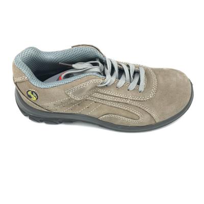 China Anti Slip Steel Toe Feature And Cow Upper Nubuck Shoe Material Safety Work Shoes Men for sale