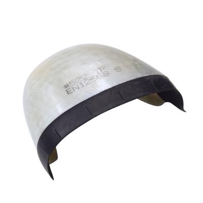 China Anti---new type puncture protective toecap composed of raw material fiberglass for men's safety shoe making for sale