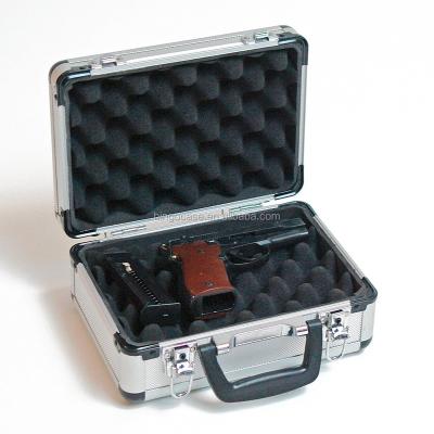 China Durable Hard Small Pistol Gun Case Carry Case With Foam for sale