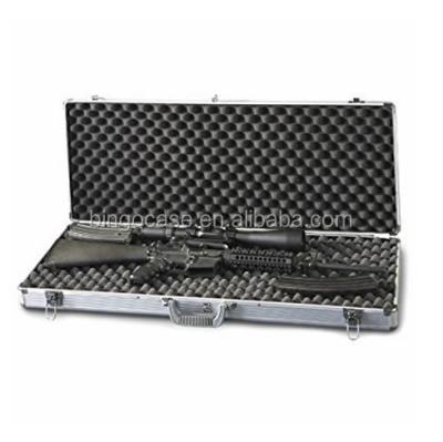 China Durable Hard Shell Gun Carry Case Rifle Case With Wave Foam Insert for sale