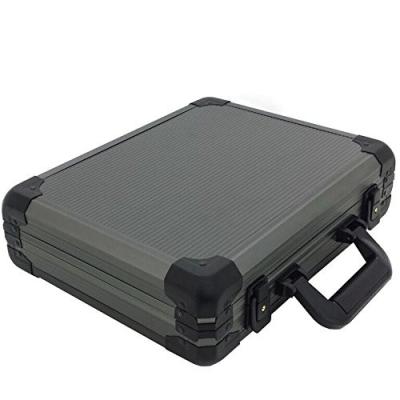 China Durable Aluminum Watch Case Briefcase for 18 Large Watches for sale