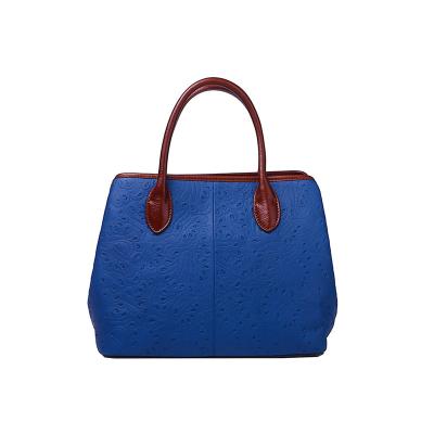 China High quality temperament handbag fashion lady blue fashion lady handbag for sale