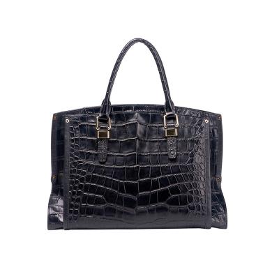 China Fashion Fashion Business Handbag Best Selling Ladies Black Classic Handbag for sale