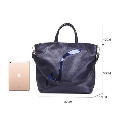 China Other Latest Hot Sale Women Handbags Designer Tote Bag Grain Leather Luxury Shopper Bag for sale