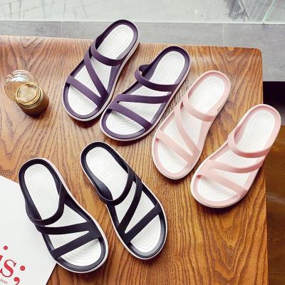 China INS Light Warm Recommend Women Slippers Shoes Comfortable Women Fashion Slippers PVC Women Beach Slippers for sale