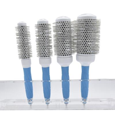 China Nondisposable Hair Brush in 4 Sizes Hair Dryer Broom Nylon Blended Hair Straightening Brush for sale