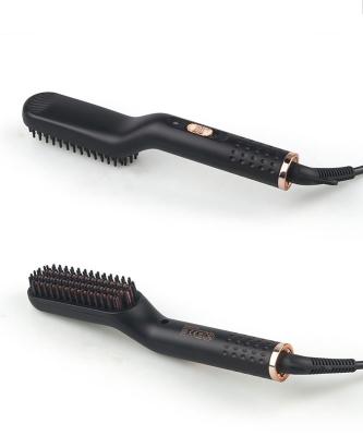 China Nondisposable Hair Straightener Luxury Men Hot Comb 4 in 1 Ceramic Hot Comb 500 Beard Hot Comb for sale