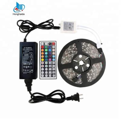 China Waterproof decoration dc 12v rgb 5050 smd led strip for sale