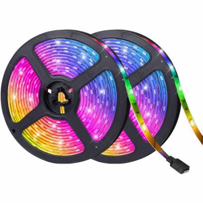 China Decoration 12v 60 120 led smd 5050 outdoor water proof rgb led light strip for sale