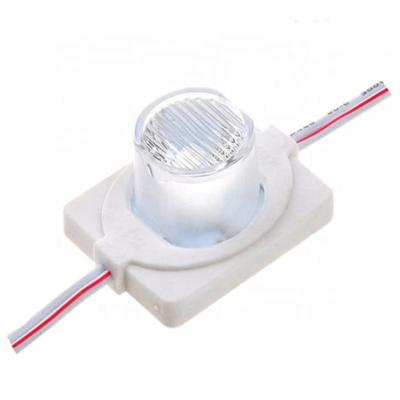 China AlGaInP high lumen dc 12v 1 led 1.5w waterproof led module 3030 for sale