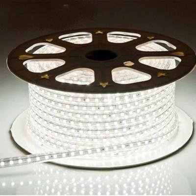 China High voltage decoration 50m 100m one roll cool white smd 5050 110 volt led strip light for sale