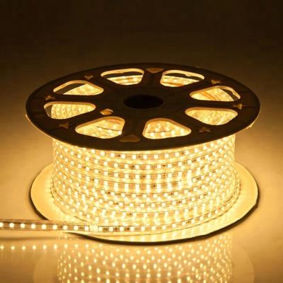 China Decoration ac 110v flexible smd 5050 lights 50m 110v waterproof 100m outdoor led strip light for sale