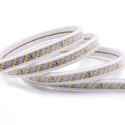 China Decoration 220v 2835 180led smd per meter double three rows waterproof led strip light for sale