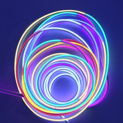 China Hotel Best Price 220V 100m One Roll Neon Cable LED Strip RGB for sale