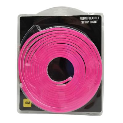 China Decoration 5m Per Roll 12v 6mm Silicone Rope Sign Led Flex Neon Strip Light for sale