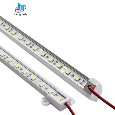 China Decoration 12v 24v 5050 2835 72 smd 5730 led strip bar aluminum hard rigid led light for sale