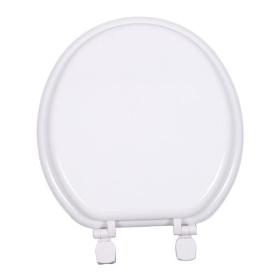 China Good Quality Angel Shield 17inch Hinge Bathroom Designer Eco Wash Round Toilet Plastic Top Mount Biodegradable Molded Wood Sea Sea for sale