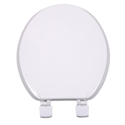 China Angel Shield Molded Wooden Plastic Hinge Diodegradable Pattern Top Mounted Cost Effective Toilet Seat Easy Matching for sale