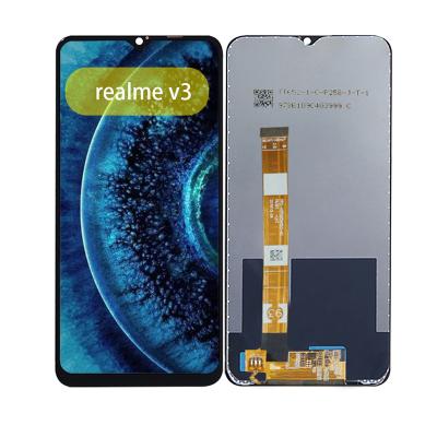 China 6.5 Inch Phone Display LCD Screen LCD Touch Screen 1600*720 HD High Quality Display 269PPI For oppo realme V3 6.5 inch for sale