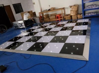 Cina Stella più popolare Dance Floor di 2015 Black&White LED, il &white nero ha mescolato il pavimento della stella del LED in vendita